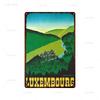 Stadt Wahrzeichen Metallposter Reise Stadt Schilder Griechenland Berglandschaft Blechschild Plakette Poster für Bar Kneipe Club Heimdekor