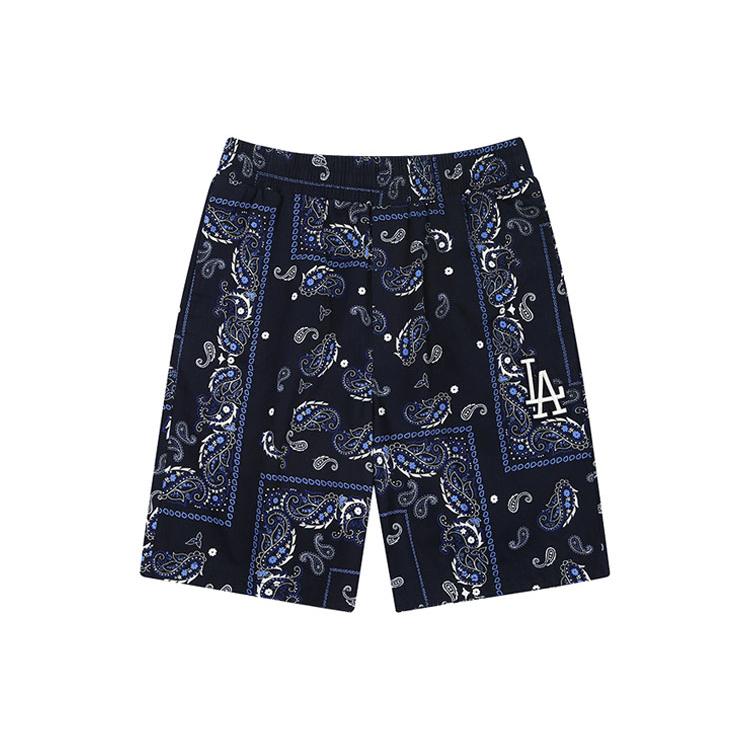 MLB Base Logo Casual Shorts Unisex Navy Blue Moderate 31SMUP131-07N XS