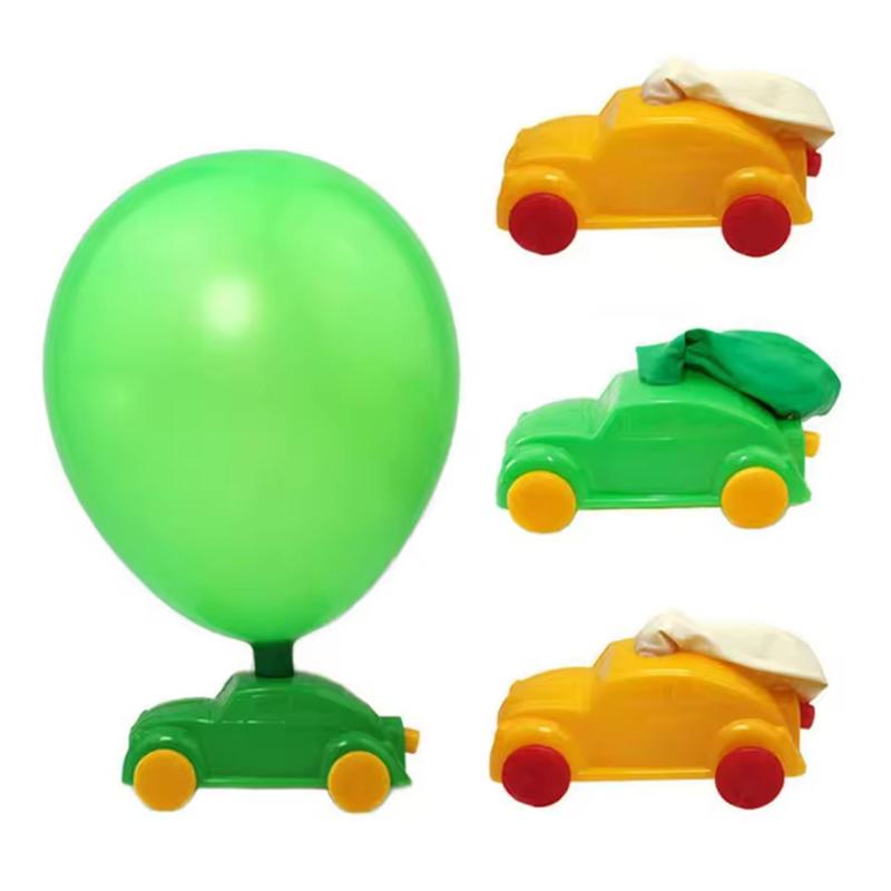 Diy Balloon Car Racer 3D Puzzle Science Experiment Kits Balloon Powered Car For Boy Girls Kids Birthday Gift Children
