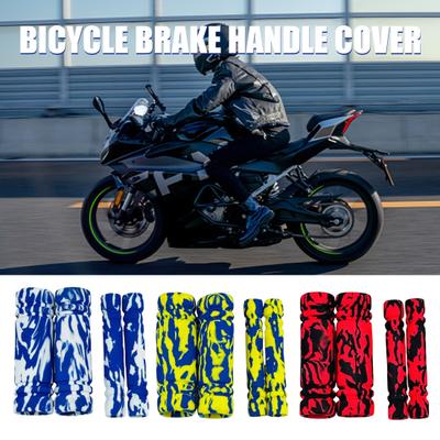 Capas de Manopla de Motocicleta Esponja Antiderrapante Mangas de Guidão para Scooters E-Bikes Fácil Instalação Manoplas Resistentes a Choque