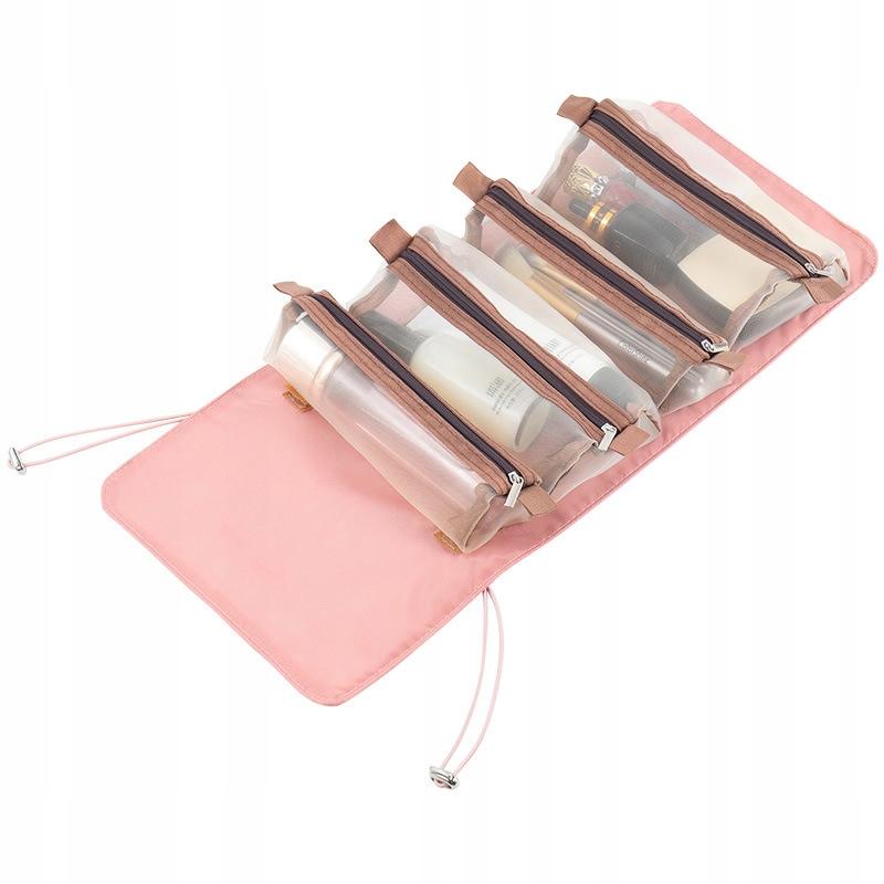 Women's Travel Cosmetic Bag, Foldable, Hanging, Xl