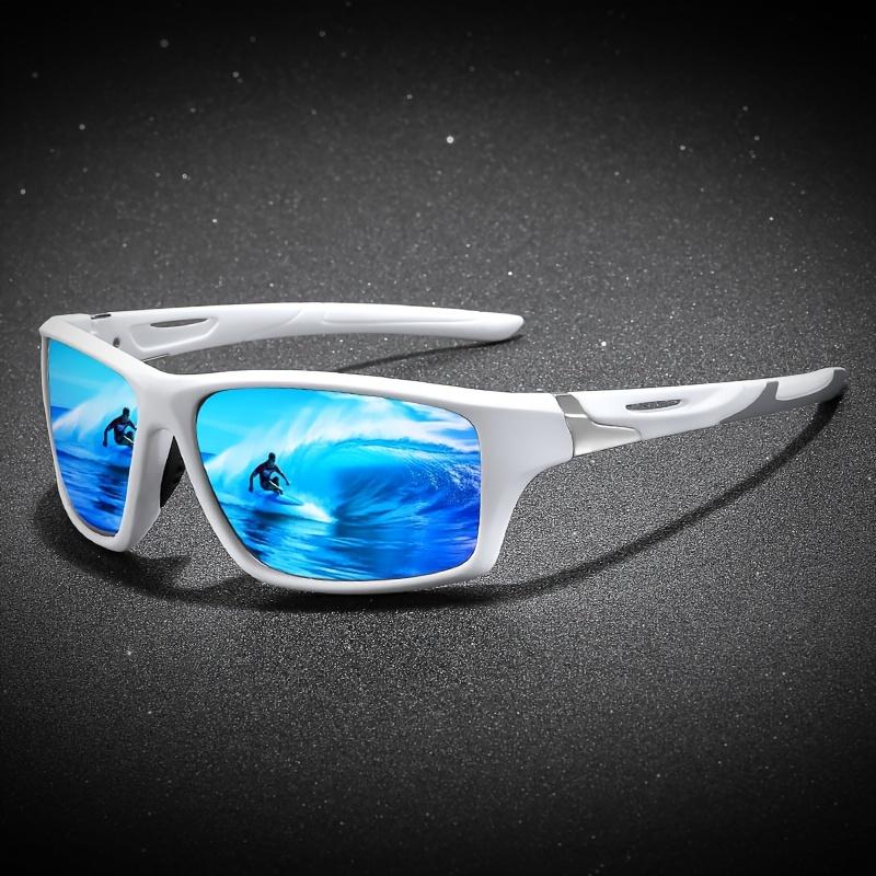 

Поляризованные спортивные солнцезащитные очки для мужчин Высококачественные линзы Tac и ПК оправа Ободковые Защита от УФ-лучей Сплав Декоративные Для альпинизма