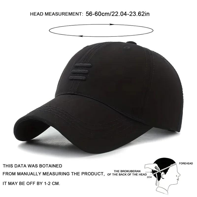 Women Three Horizontal Baseball Caps Spring Autumn Outdoor Use Sunscreen Hat Adjustable Casual Trucker Hats For Men And