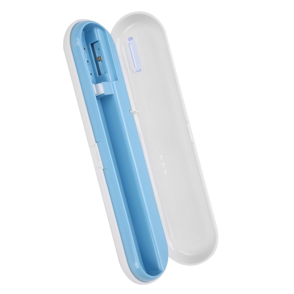 UVC Toothbrush Case LED Storage Box Cleaning Travel Rechargeable Toothbrush Container