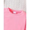 Easy Print Pattern, Comfortable And Skin-Friendly Sweatshirt for Baby Girls Aged 0-3 Years