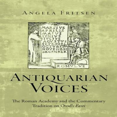 Antiquarian Voices by Angela Fritsen Paperback Book 9780814252123