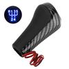 5 Speed Shift Knob Lever with Light Carbon Fiber Style Replacement for 1 3 5 6 7 Series X1 X3 Z4 Z5 M3