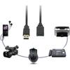 USB 3.0 Extension Cable USB Extension High Speed Data Transfer 5Gbps A Male To A Female USB Cable Extension Cord Gold Plated Connector Compatible with