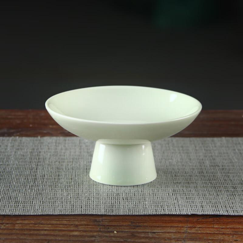 Retro Ceramic Footed Tea Snack Plate
