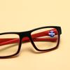 Latest Stylish Reading Eyeglasses Anti-blue Lightweight Ultra-clear Square Frames Sports Reading Eyeglasses 405