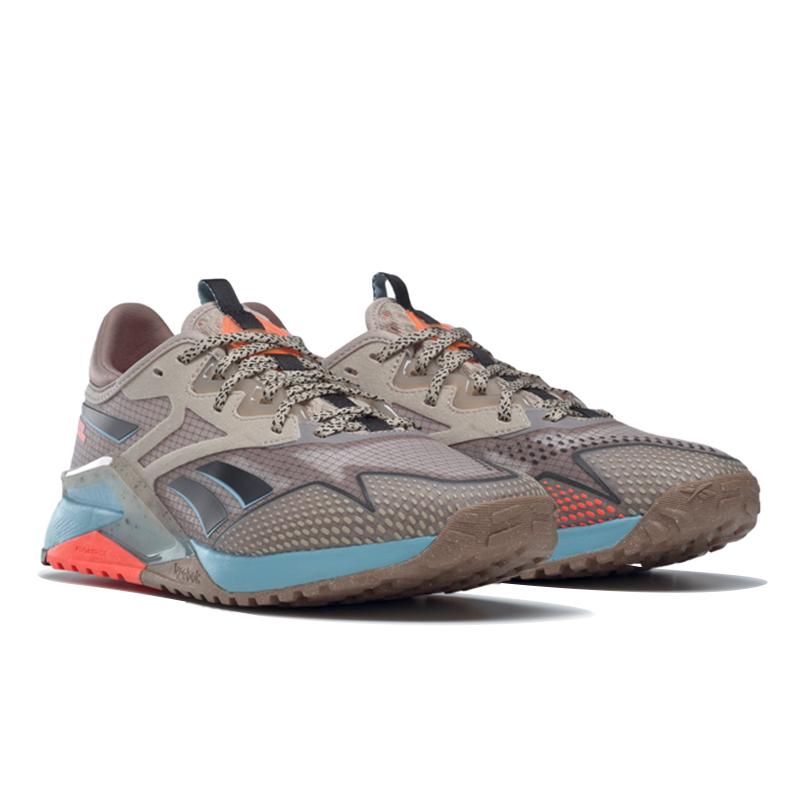 Reebok Nano X2 Tr Adventure Non-Slip Durable Low-Top Training Shoes Women sneakers Brown HR0413