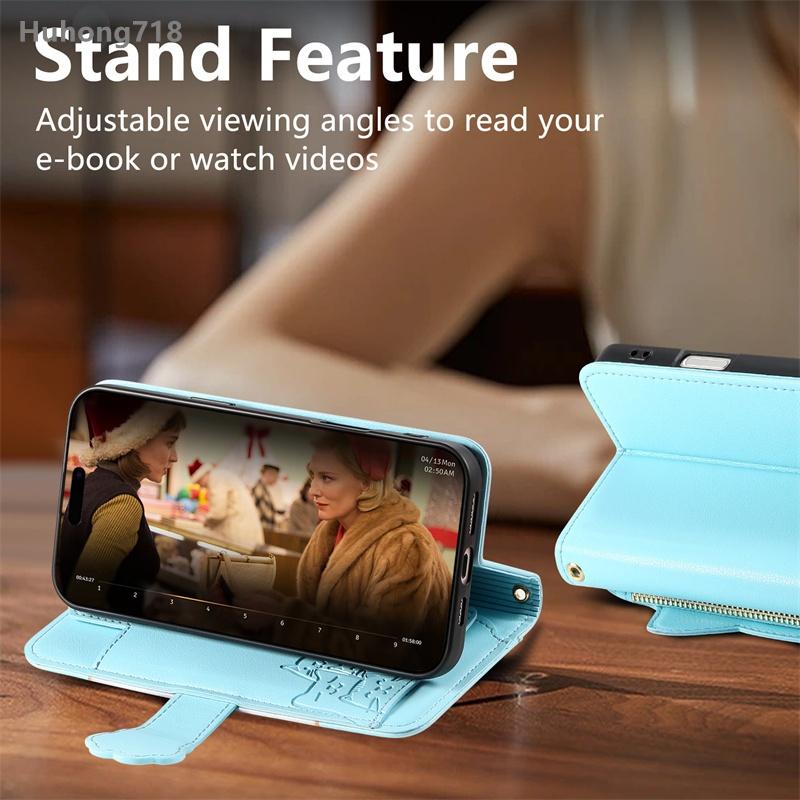 For Sony Xperia Ace 1 5 10 II III IV V VI VII VIII Case Flip Leather Zipper Coin Purse Wallet Cover Multi Card Slots