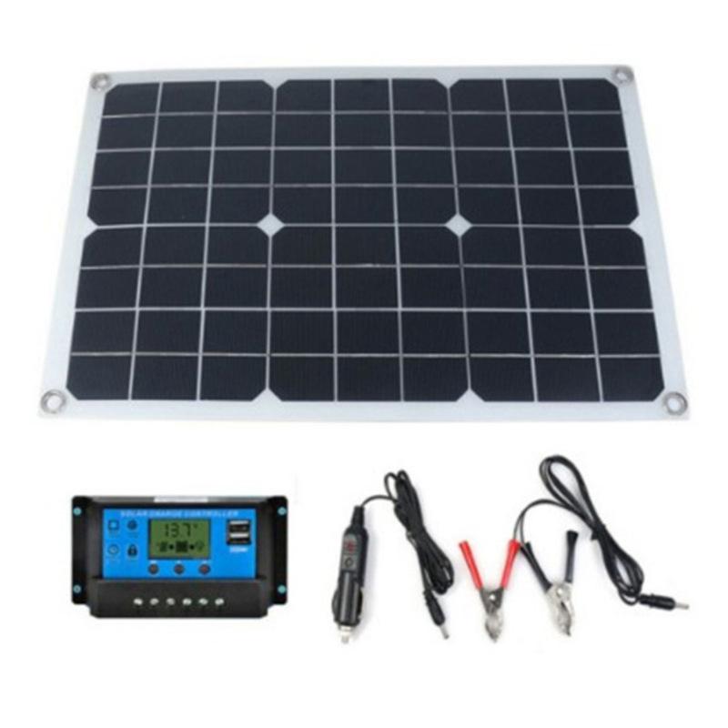 100A 12/24V Solar Panel Kit Portable