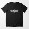 Marken Mode T-Shirt Sommer T-Shirt Für Männer Vistavision Basic T-Shirt Unisex Lässig Kurzarm Lustiger Print Tee Tops