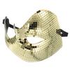 Silver Mirrored Half Face Mask Reflective Disco Glitter Masquerade Party Festival Halloween Prom Costume Mask Fancy Dress Masks