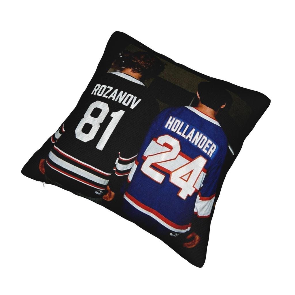 Heated Rivalry Pillow Cover Printed Cushion Cover Decoration Hollander and Ilya Rozanov Throw Pillow Case Cover Chair Multi-Size