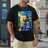 Portrait Painting For Sale T-shirt Fresh Motion  Humor Graphic Tees Graphic Cool Travel USA Size