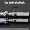 Car Min Umbrella Hook Car Multifunctional Fixing Clip Black Umbrella Holder Mini Hanger Multifunctional Organizer For Truck