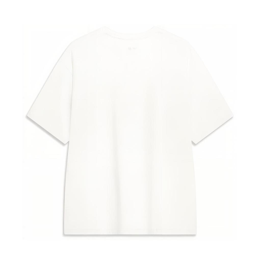 Li Ning x OG_SLICK Skateboard T Shirt Unisex Ivory AHST481-5