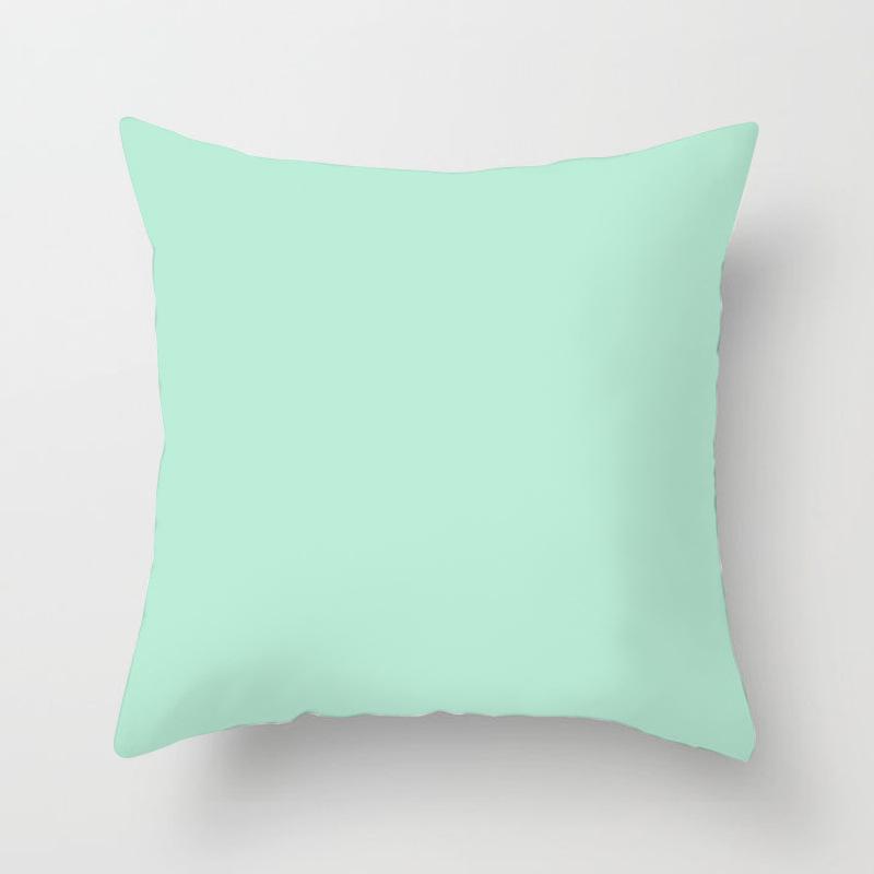45x45cm Light Blue Green Mint Cushion Cover Modern Geometric Print Boho Decorative Pillow  Sofa Throw