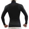 SSK Baseball Fitted High Long General Use Size BU1516HL Undershirt, Neck, Sleeve, (90), Black, S,