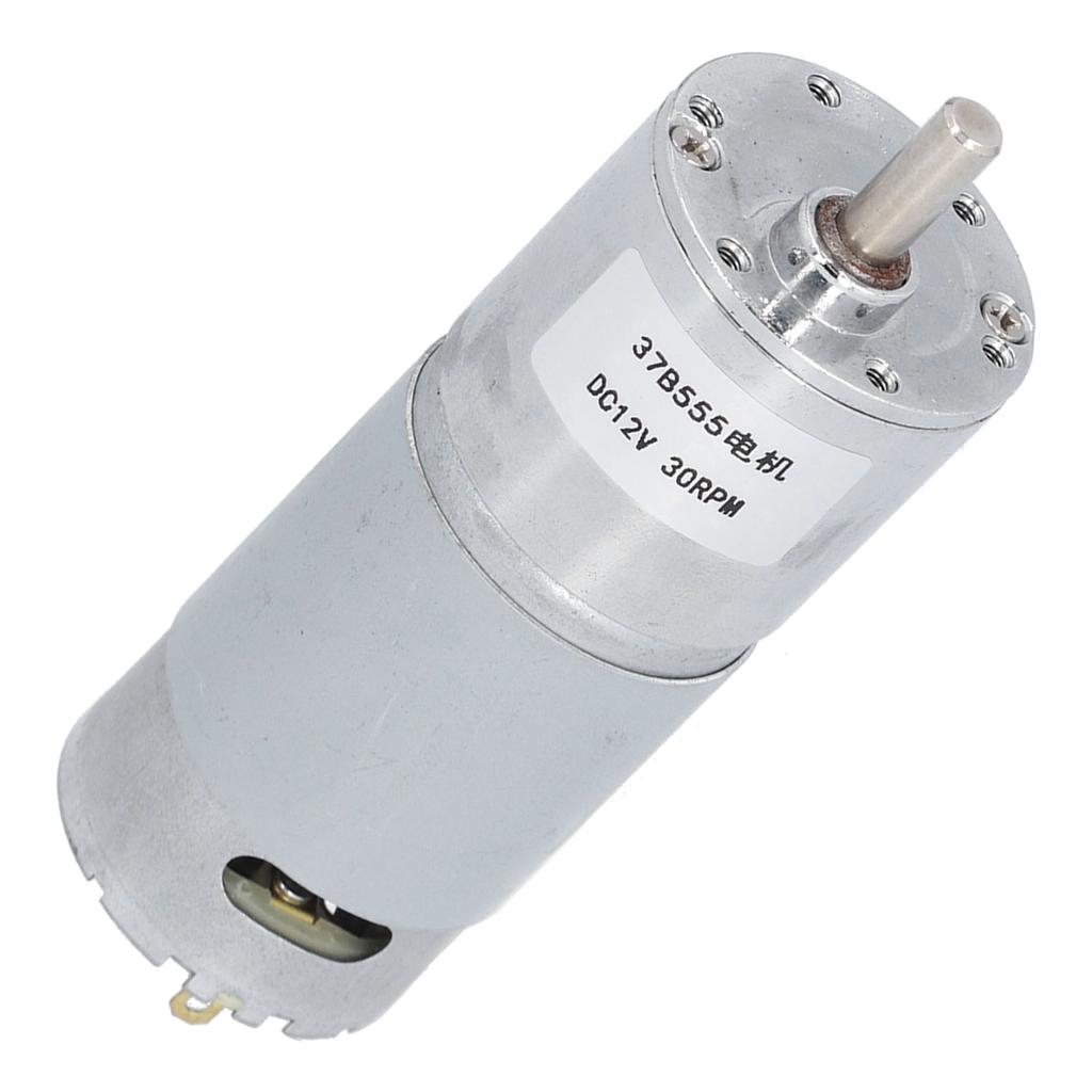 Gear Motor Electric Reduction Geared Box Industrial Control Accessories 30RPM DC12V 37B555