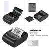 58mm mini trådlös Bluetooth USB-punktkvitto termisk skrivare för Android PC