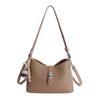 New Temperament Armpit Bag Women's Bag Fashionable Soft Leather Handbag Shoulder Bag Elegant and Fashionable Commuter Crossbody Bag