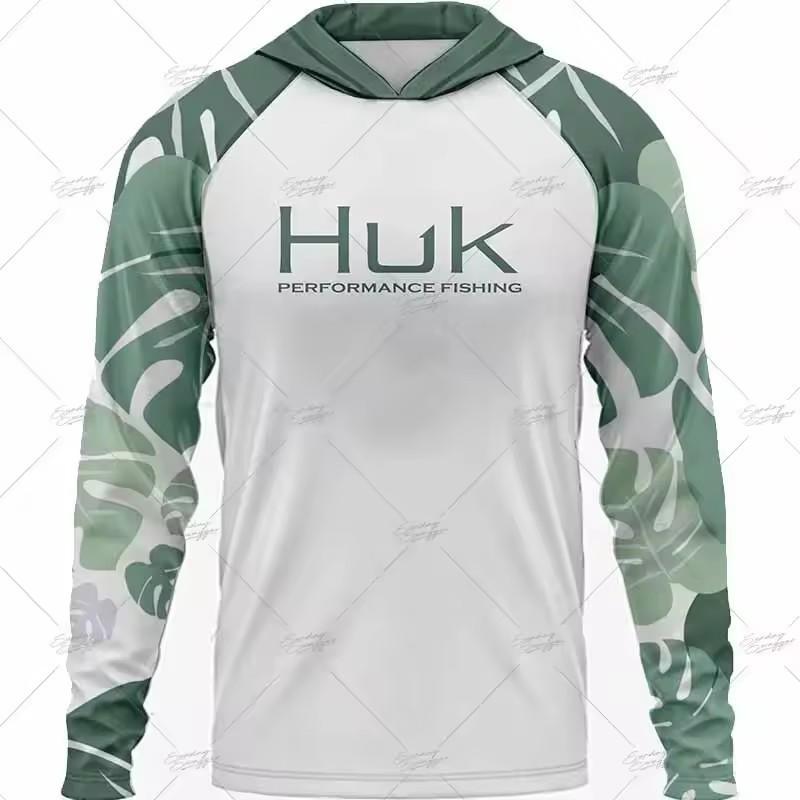 Men Women Quick Dry UV Protection Fishing Hoodie Lightweight Breathable Outdoor Sport Shirt Summer