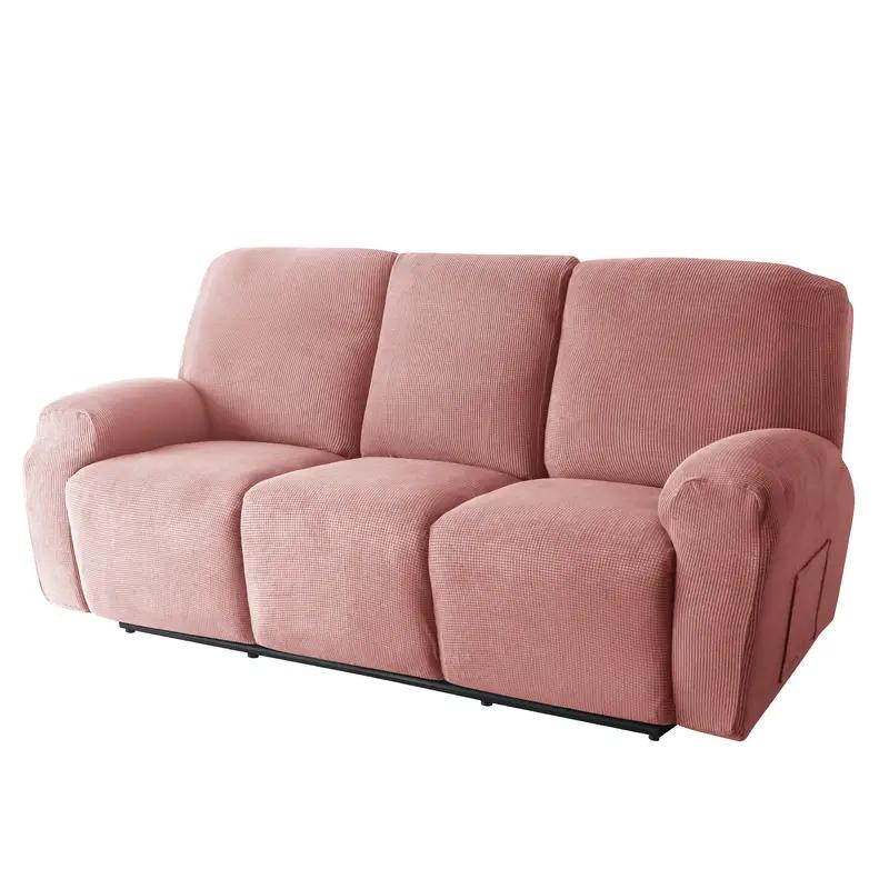 Recliner Sofa Cover Stretch Recliner Chair Cover Lazy Boy Relax Washable Armchairs Slipcover Couch Cover Protects Furniture