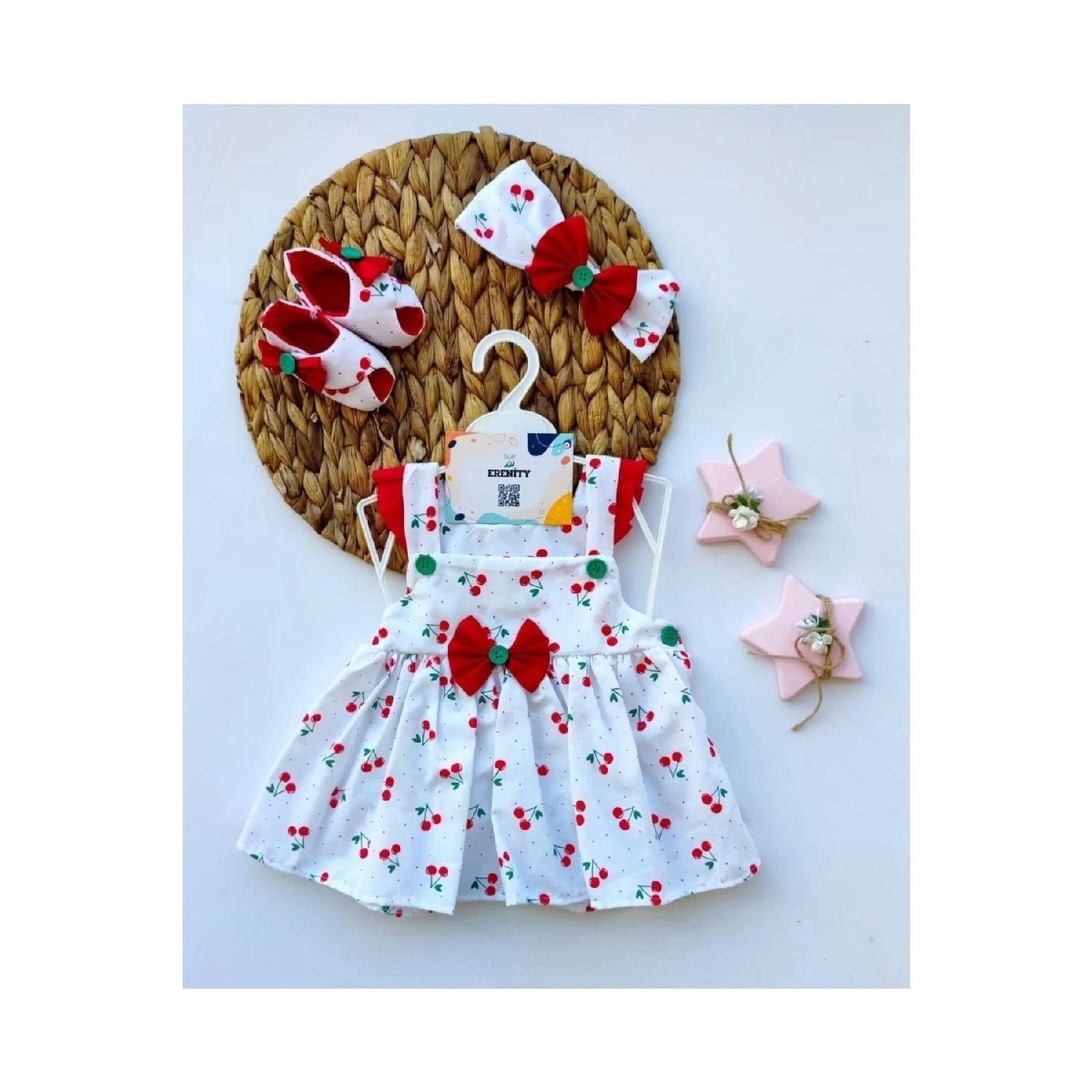 

Baby Baby Детская модельная обувь с лентой и фруктами, бандана, набор из 3 шт. 0-3 AY