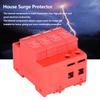 4P House Arrester Device 385V Power Transient Protector Durable Low Voltage Arrester  House