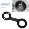 Washing Machine Wrench 5mm Thickness Chrome Vanadium Alloy Steel High Strength Wash Machine Disassembly Spanner Black