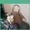Womens Solid Color Pu Crossbody Style Handbag With Phone Pocket For Office And Casual
