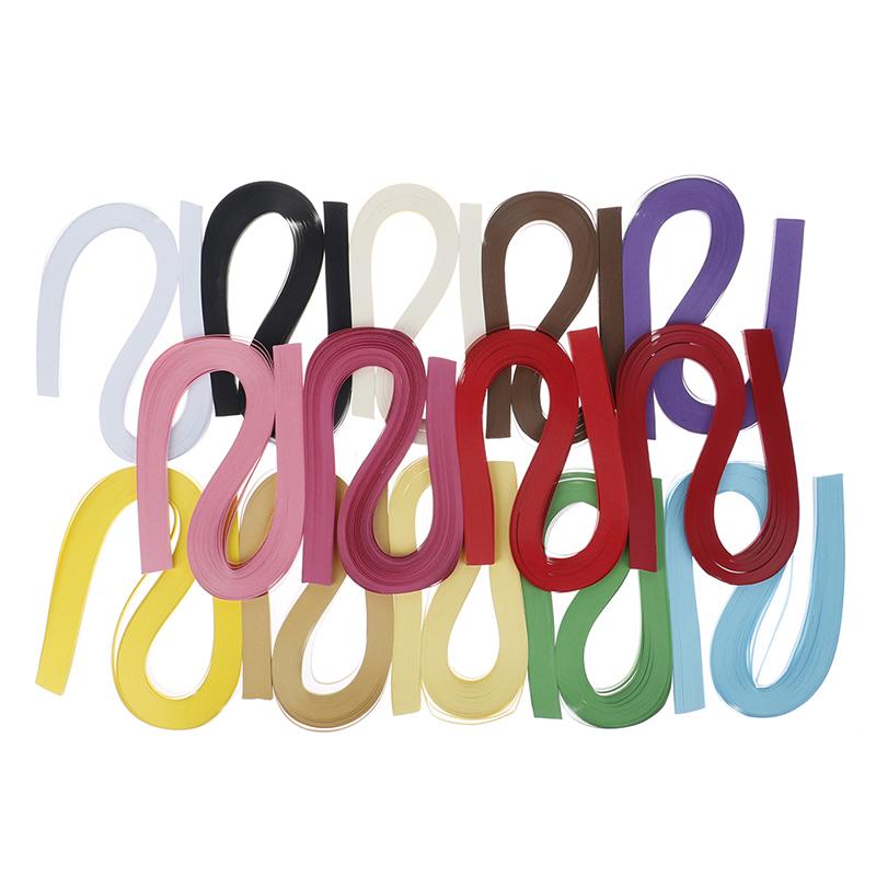 120Pcs/Set Paper Quilling Strips Set 5Mm 53Cm Paper For Craft Diy Quilling Tool