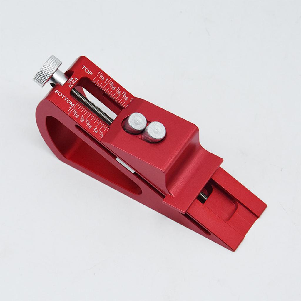 Stackable Aluminum Woodworking Blocks Height Gauge Measurement Combinations for Fence and Blade