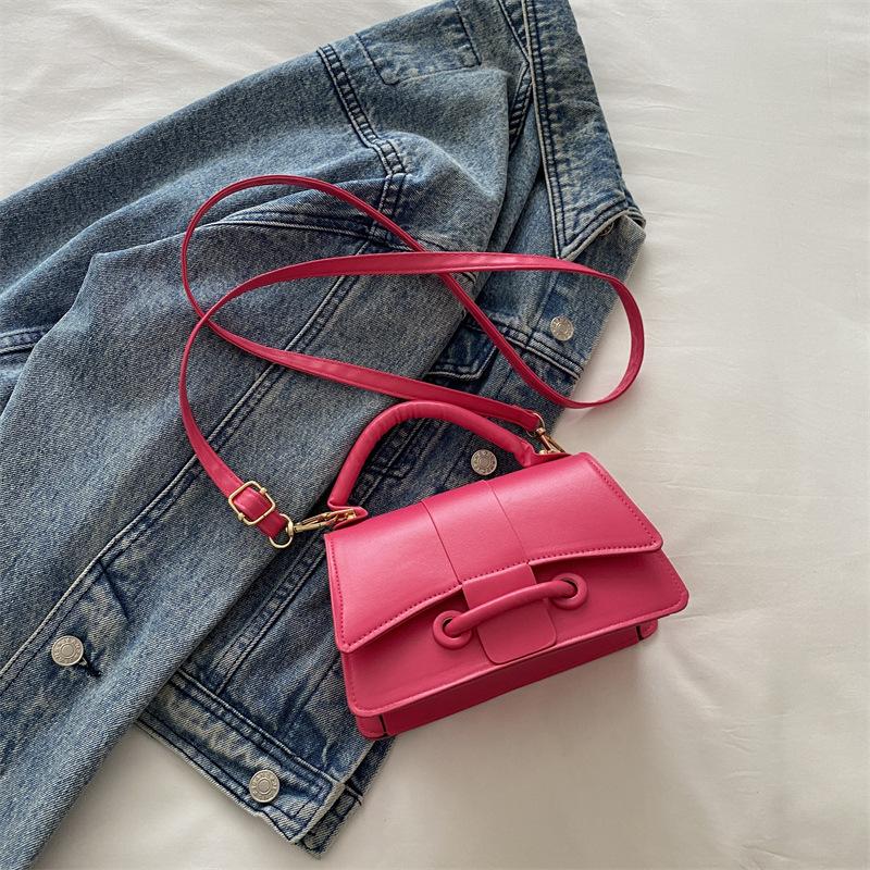 High Value Small Bag Women Ins Niche Design Messenger Bag 2025 New Fashion Mini Portable Small Square Bag