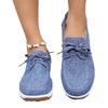 Fashion 2025 New Style Women Round Toe Flat Shoes Fashion Ladies Casual Shoes Plus Size 36-43 Female Spring Footwear  Canvas Shoe
