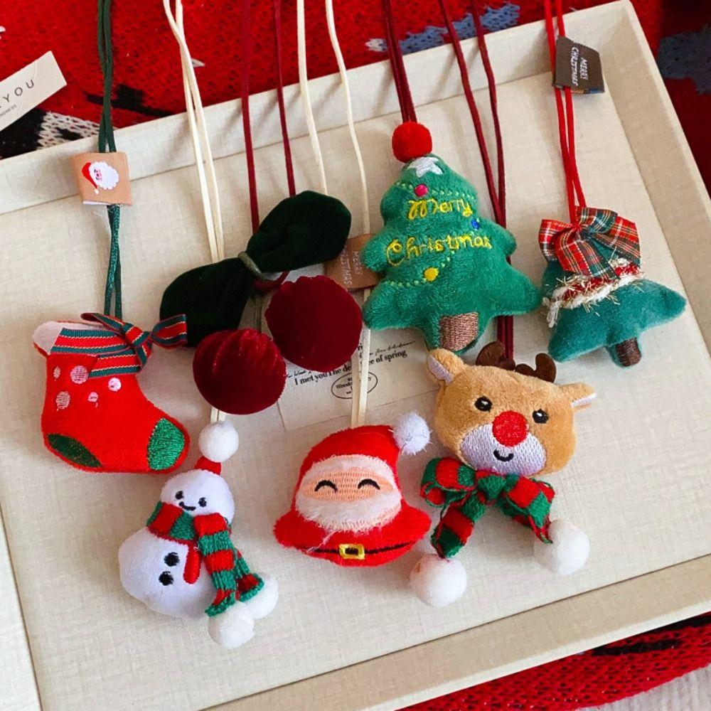 Snowman Christmas Necklace Elk Long Necklace Fashion Sweater Chain Pendant  Women