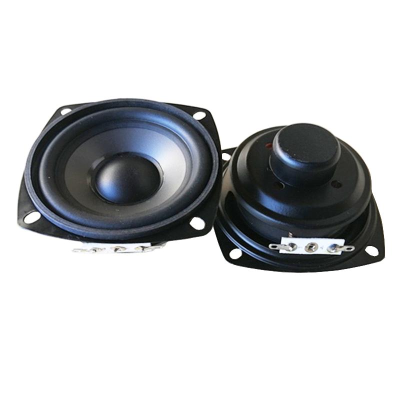 2pcs 3 Inch 8 Ohm 15W Portable Audio Waterproof Speaker Unit Full Range Mid Bass Desktop Audio Sound Loudspeaker DIY