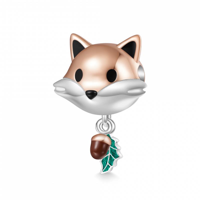 New Copper Owl Giant Panda Monkey Pendant Bead Fit Original Charms Bracelet Trinket Necklace Jewerly Accessories