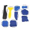 Sealant Scraper, 9 Pcs Per Set Silicone Sealant Remover Glass Scraper Grout Caulking Finishing Cleaning Tool Kit for Grouting Silicone Sink Joint Bat