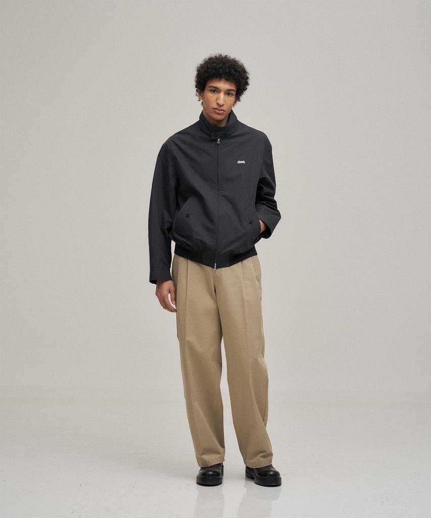 Le Tigre Classic Harrington Jacket (Almost Black)