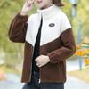 Autumn and Winter Plus Velvet Padded Imitation Lambswool Coat Middle-aged and Old Women Western-style Granular Velvet Coat Cotton-padded Coat