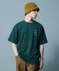 AVIREX VARSITY LOGO T-SHIRT Men's L 350 Dark Green 783-5934012