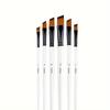Yutiars Professional Artist Paint Brush Set- 6/24 PCS, Nylon Bristles for Watercolor, Acrylic, Oil Painting, Crafts & Face Body