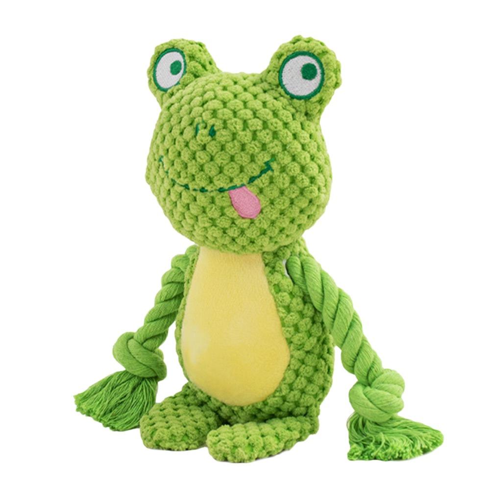 Plush Puppy Chew Toy Creative Squeaky Plush Dog Toys Funny Training Dog Accessories Dog