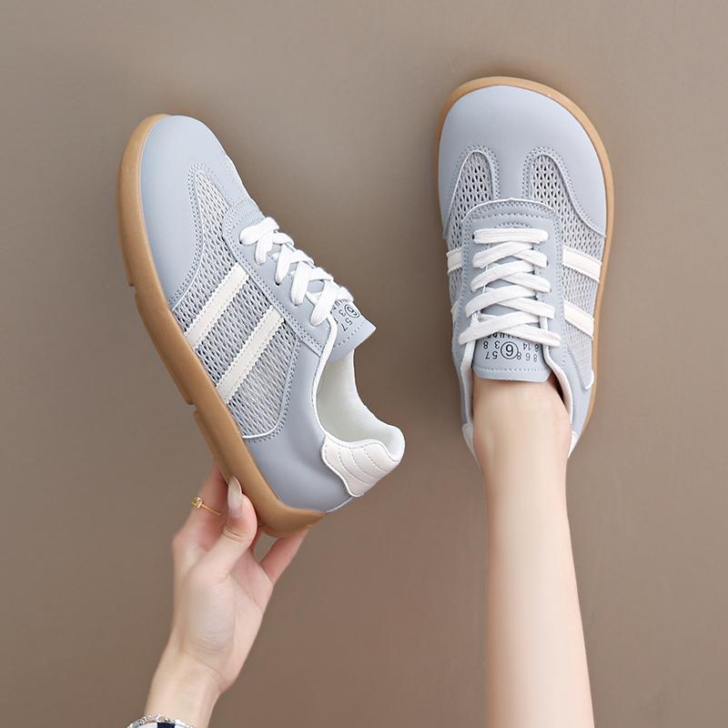 CRLAYDK Classic Women's Sneakers Casual Low Top Skateboard Walking Mesh Trainer Shoes Ladies Sports Running Lace Up Tennis