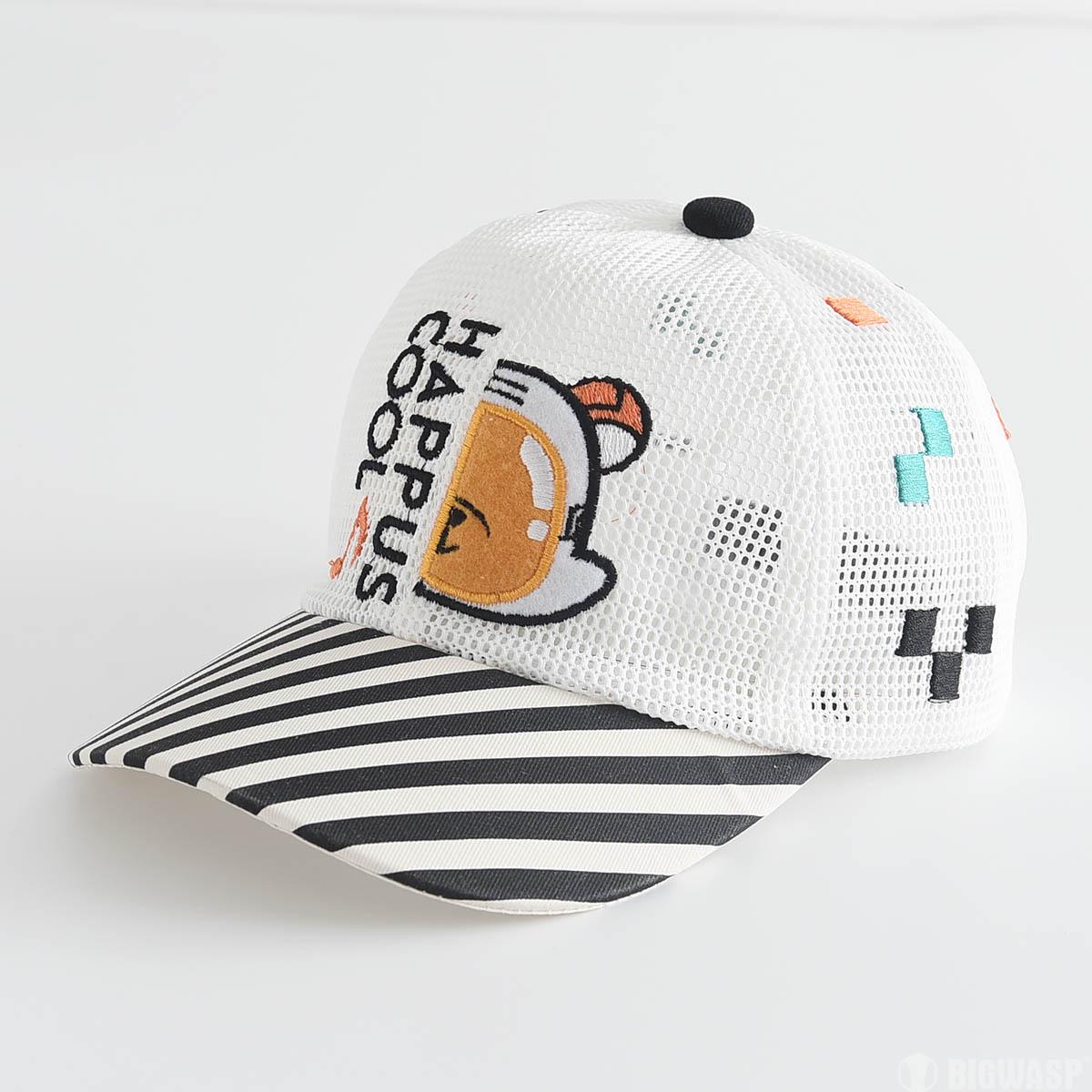 

Kids Cartoon Mesh Baseball Cap - Breathable Sun Protection for Outdoor Sports 52 cm circumference чёрный