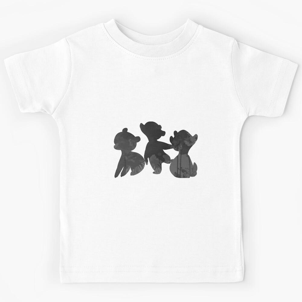 Bears Inspired Silhouette Kids T-Shirt 140
